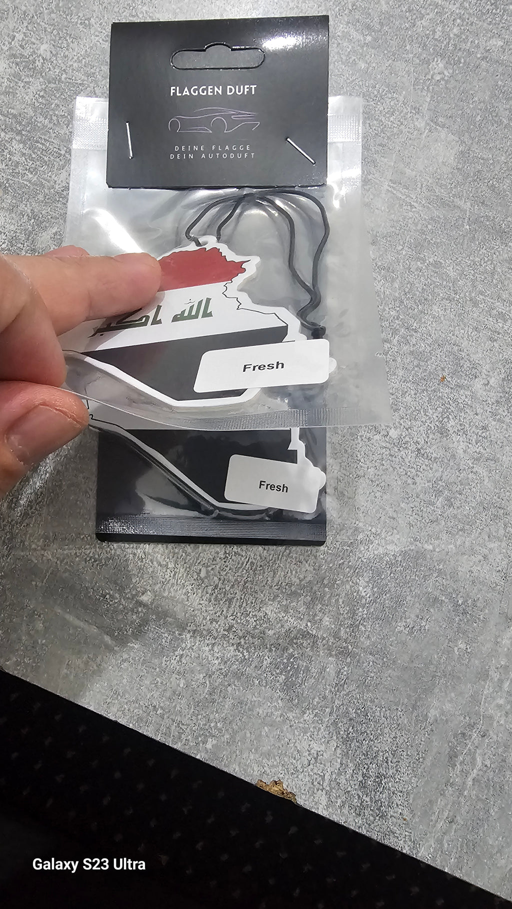 Irak Flaggen-Duft baum (2er-Pack) – Premium Auto-Lufterfrischer