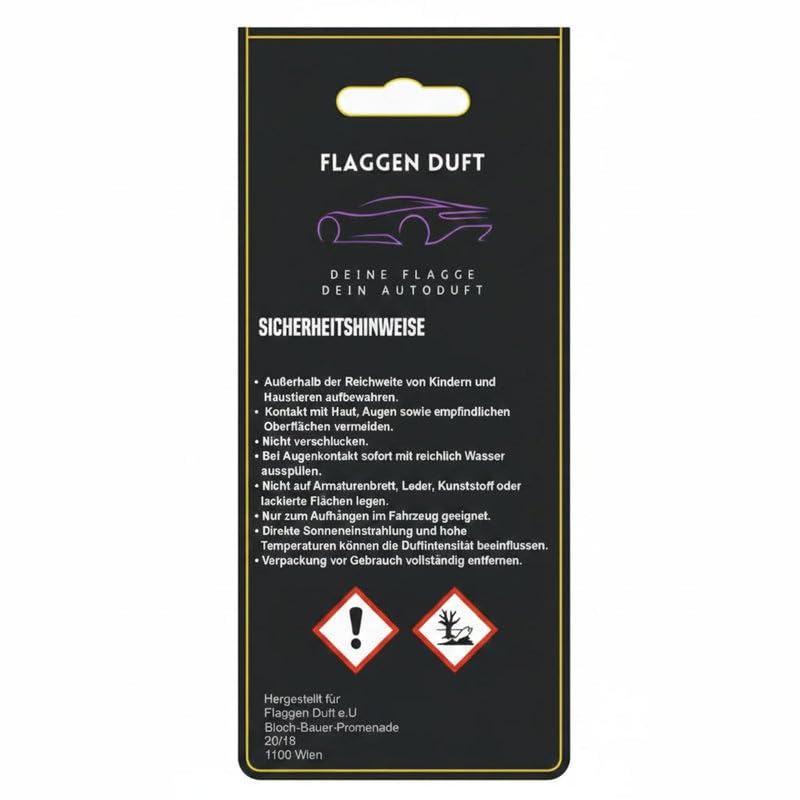 Syrien Flaggen-Duftbaum (2er-Pack) – Premium Auto-Lufterfrischer BAMBU + NEW CAR