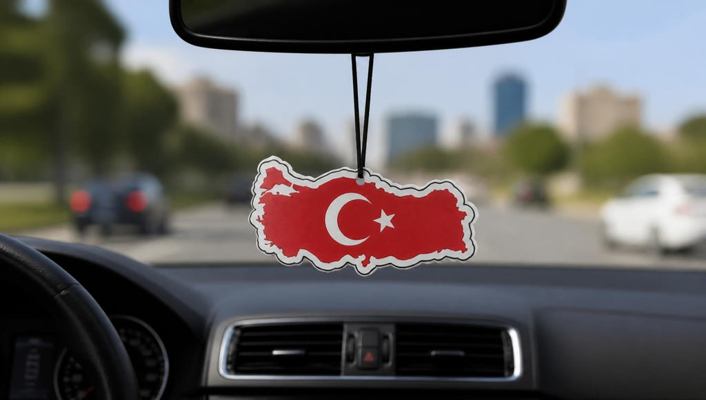 Flaggen Duft Auto Lufterfrischer, Kelly, TÜRKEI