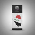 Irak Flaggen-Duft baum (2er-Pack) – Premium Auto-Lufterfrischer